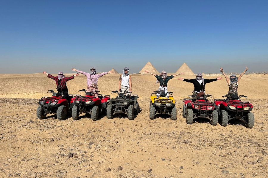 ATV Ride In The Pyramids Desert