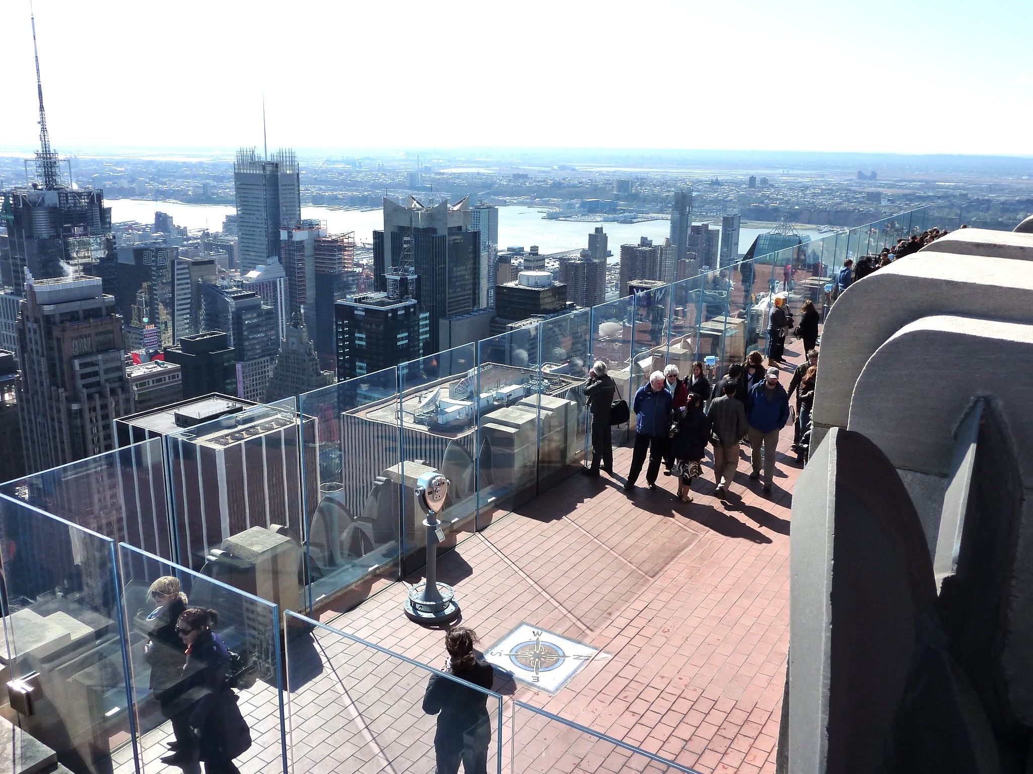 Top of the Rock of the Rockefeller Center