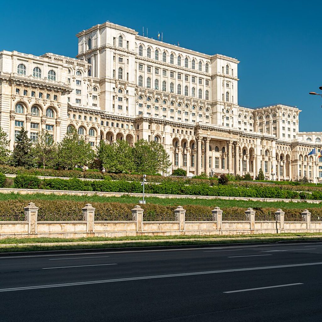 The Palace of the Parliament in Bucharest