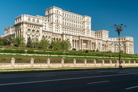 The Palace of the Parliament in Bucharest