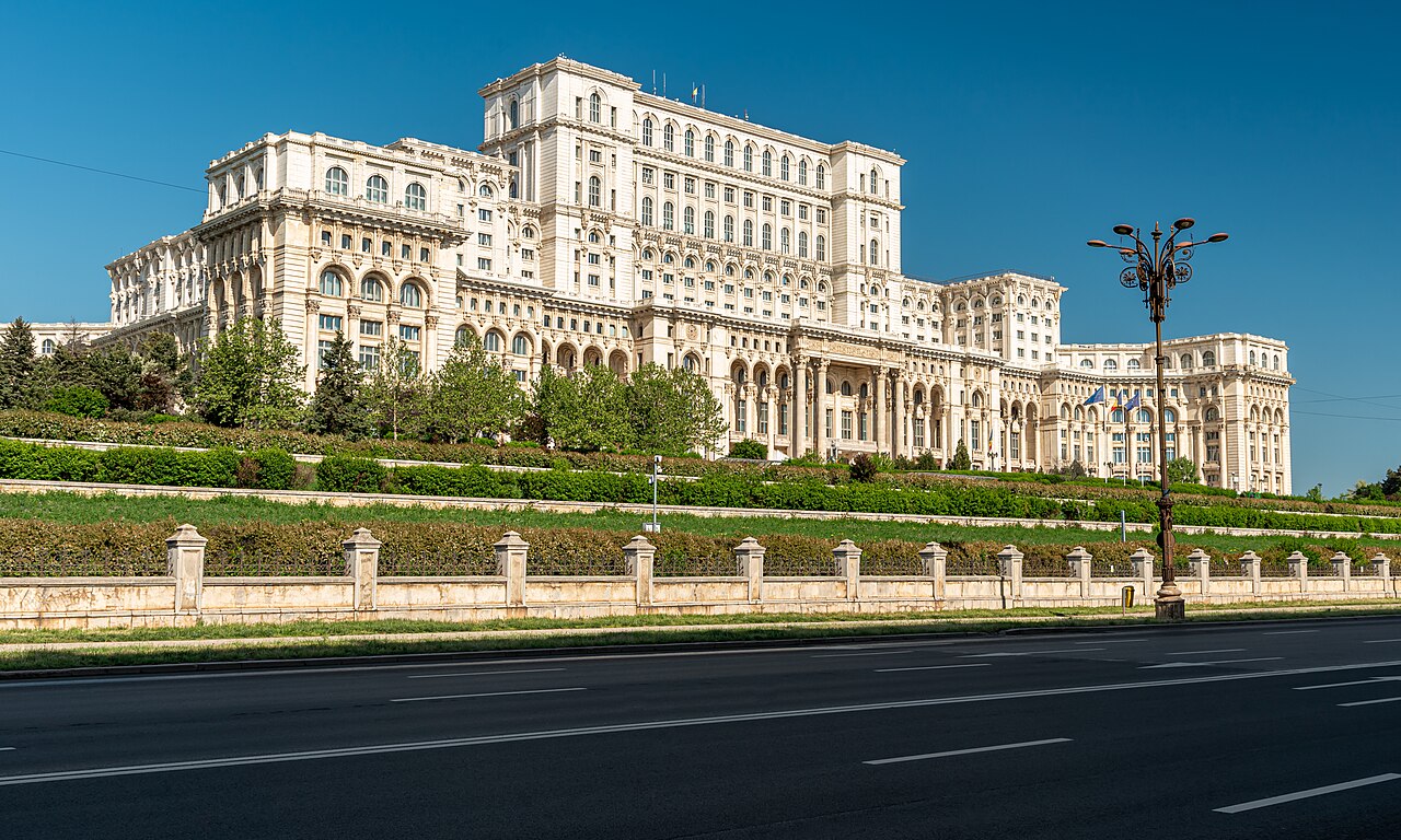 The Palace of the Parliament in Bucharest