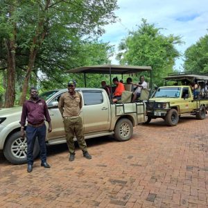 Game Drive & Rhino Walking Safari in Mosi-oa-Tunya National Park