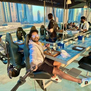 Dinner in the Sky Dubai with Private Transfers