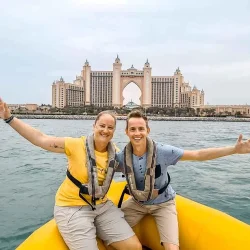 Dubai Yellow Boat Tour for 60 Minutes Tickets