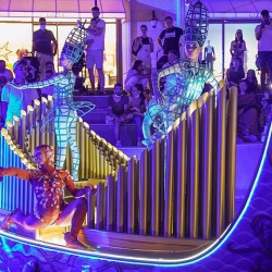 The Land of Legends Night Show from Side