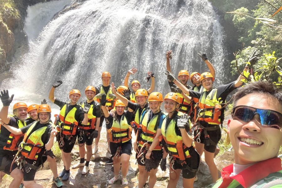 DaLat Canyoning & 1500m Zipline Tour Adventure