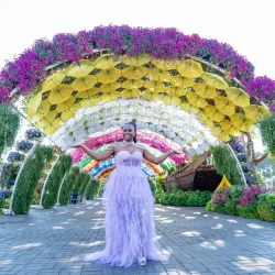 Dubai Miracle Garden Privet Photoshoot