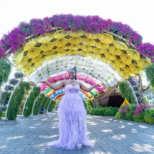 Dubai Miracle Garden Privet Photoshoot