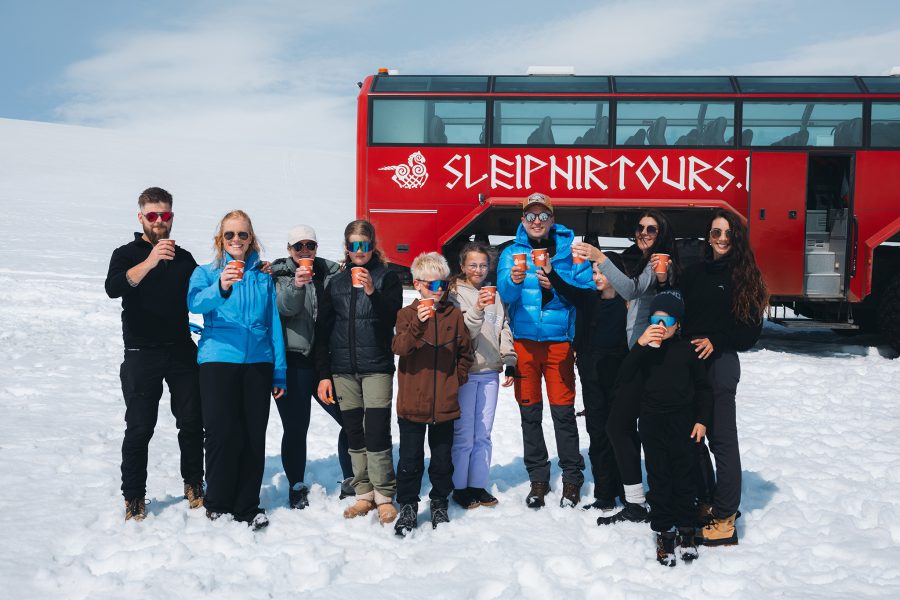 Summer Solstice Tour to Langjökull Glacier from Gullfoss