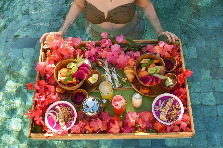 Ubud Floating Breakfast, Sacred Temples & Rice Terraces Tour