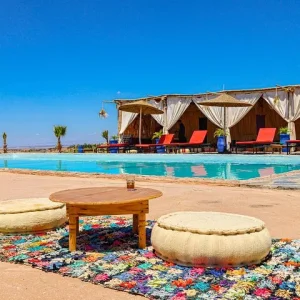 Agafay Desert Luxury Pool Day & Lunch Experience