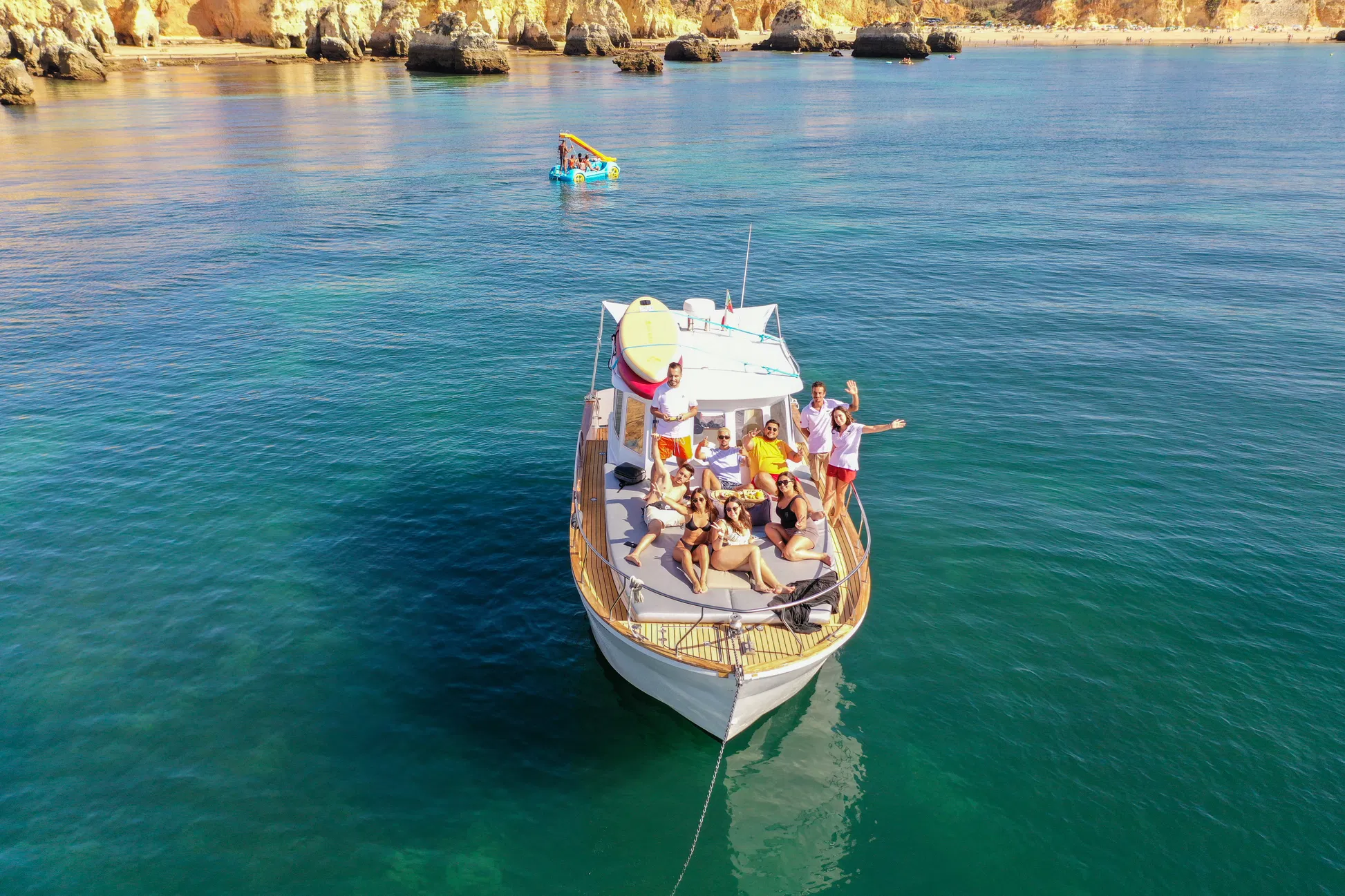 Private BE HAPPY Algarve Coast Boat Tour