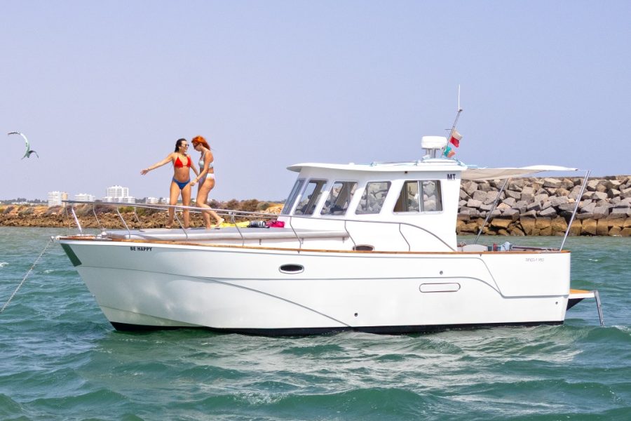 Private BE HAPPY Algarve Coast Boat Tour