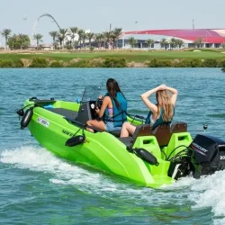 Yas Island Self Drive Boat Tour for Solo & Groups