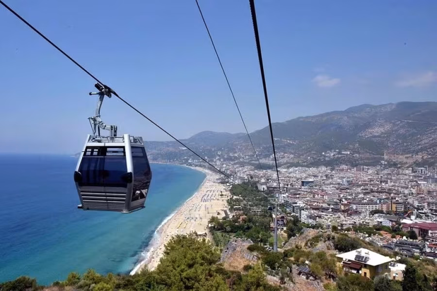 Alanya City Tour with Cable Car & Dimçay Boat Tour