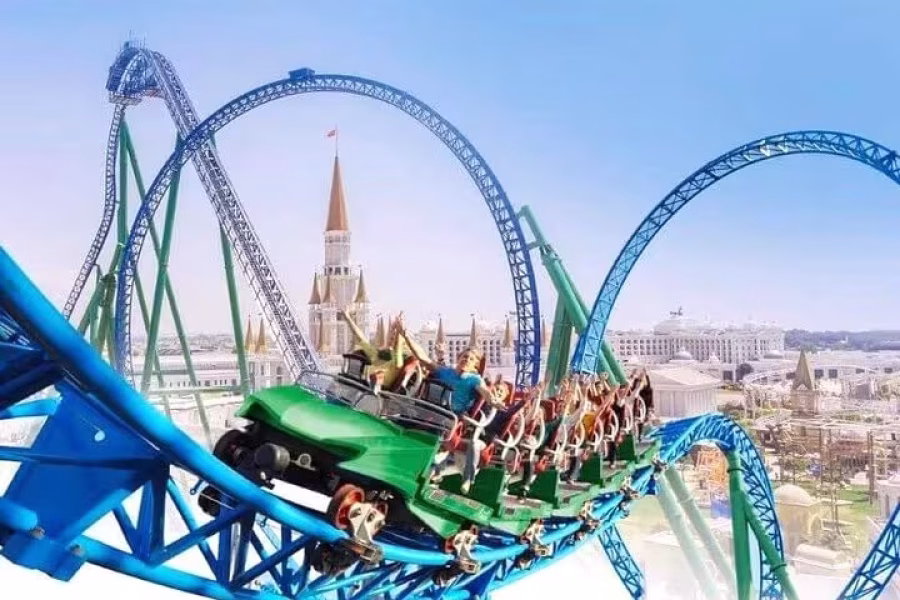 Land of Legends Theme Park Ticket with Roundtrip Transfer