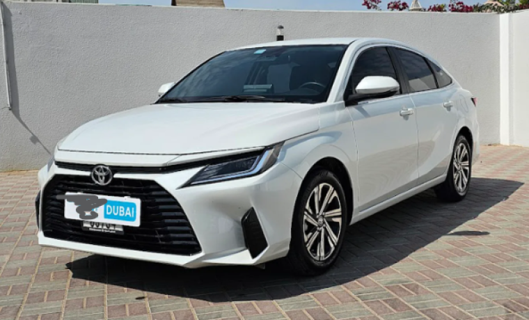 Rent Toyota Yaris in Dubai & Abu Dhabi