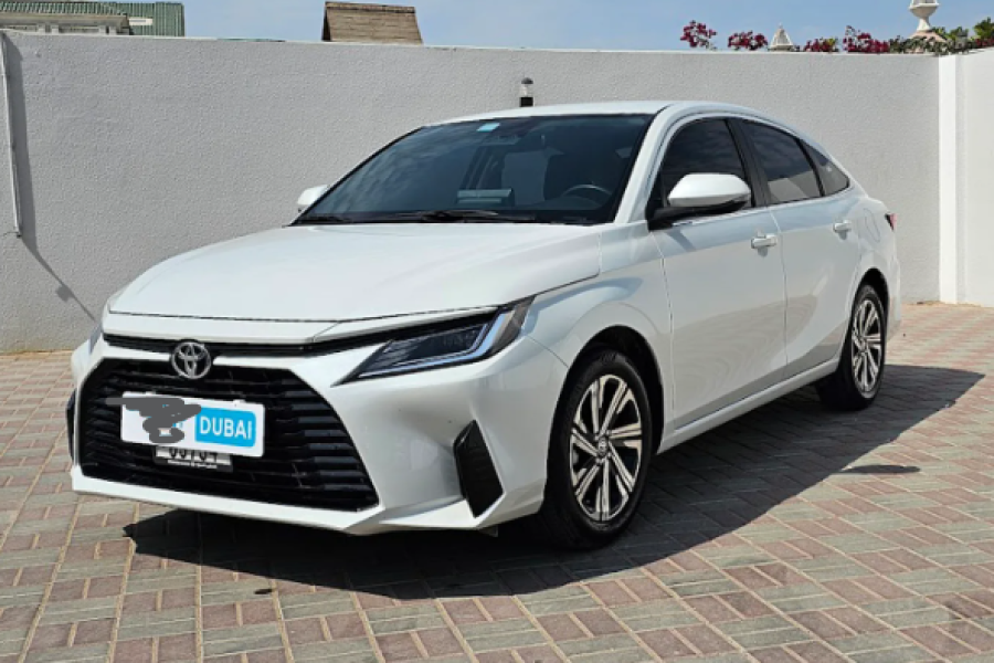 Rent Toyota Yaris in Dubai & Abu Dhabi