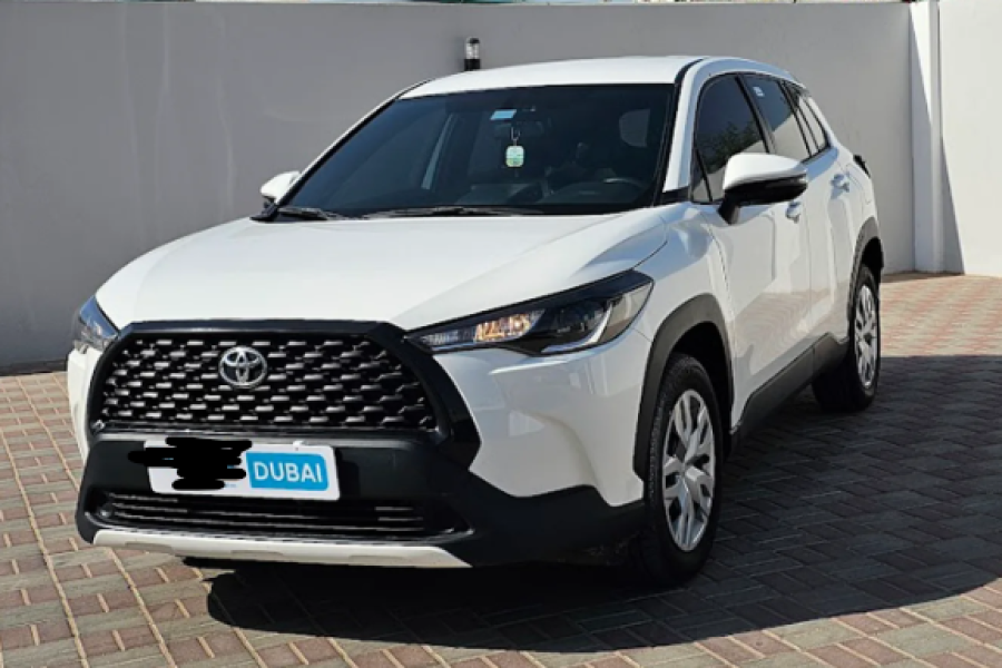 Rent Toyota Cross in Dubai & Abu Dhabi