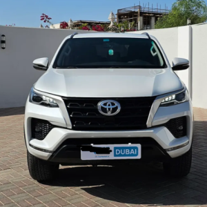 Rent a Toyota Fortuner in Dubai & Abu Dhabi