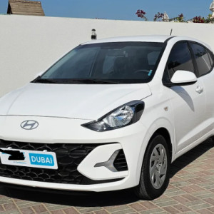 Rent a Hyundai i10 in Dubai & Abu Dhabi
