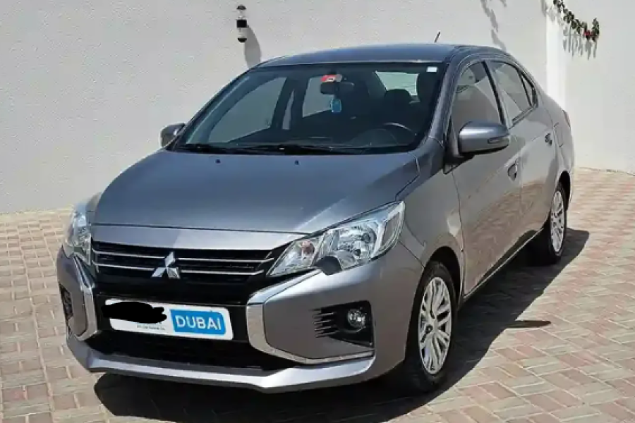 Rent a Mitsubishi Attrage in Dubai & Abu Dhabi
