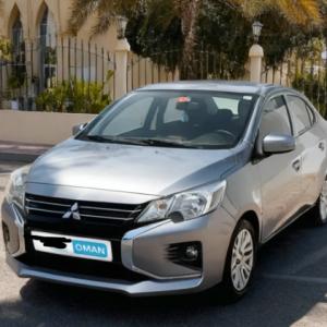 Rent Mitsubishi Attrage in Muscat Oman